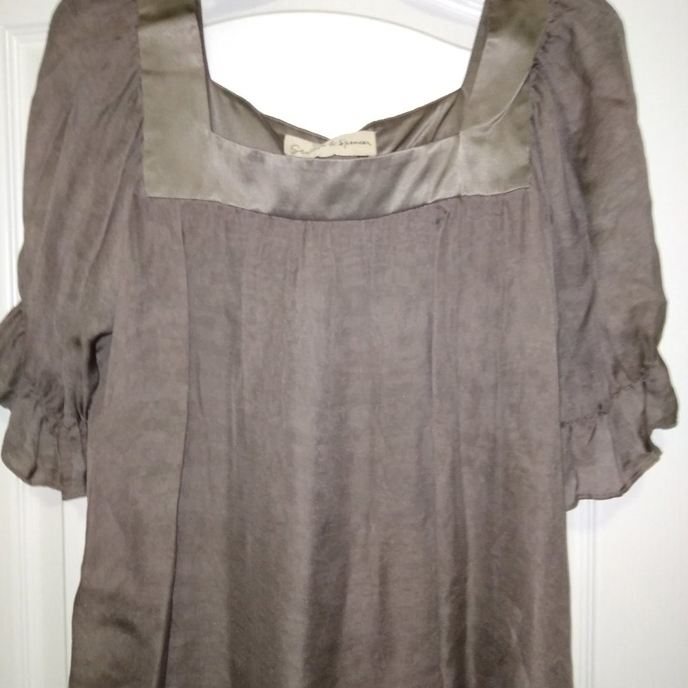 Graham and Spencer beige blouse